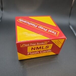 Test Prep Books NMLS Flash Cards SAFE Mortgage Loan Originator Exam Study Guide